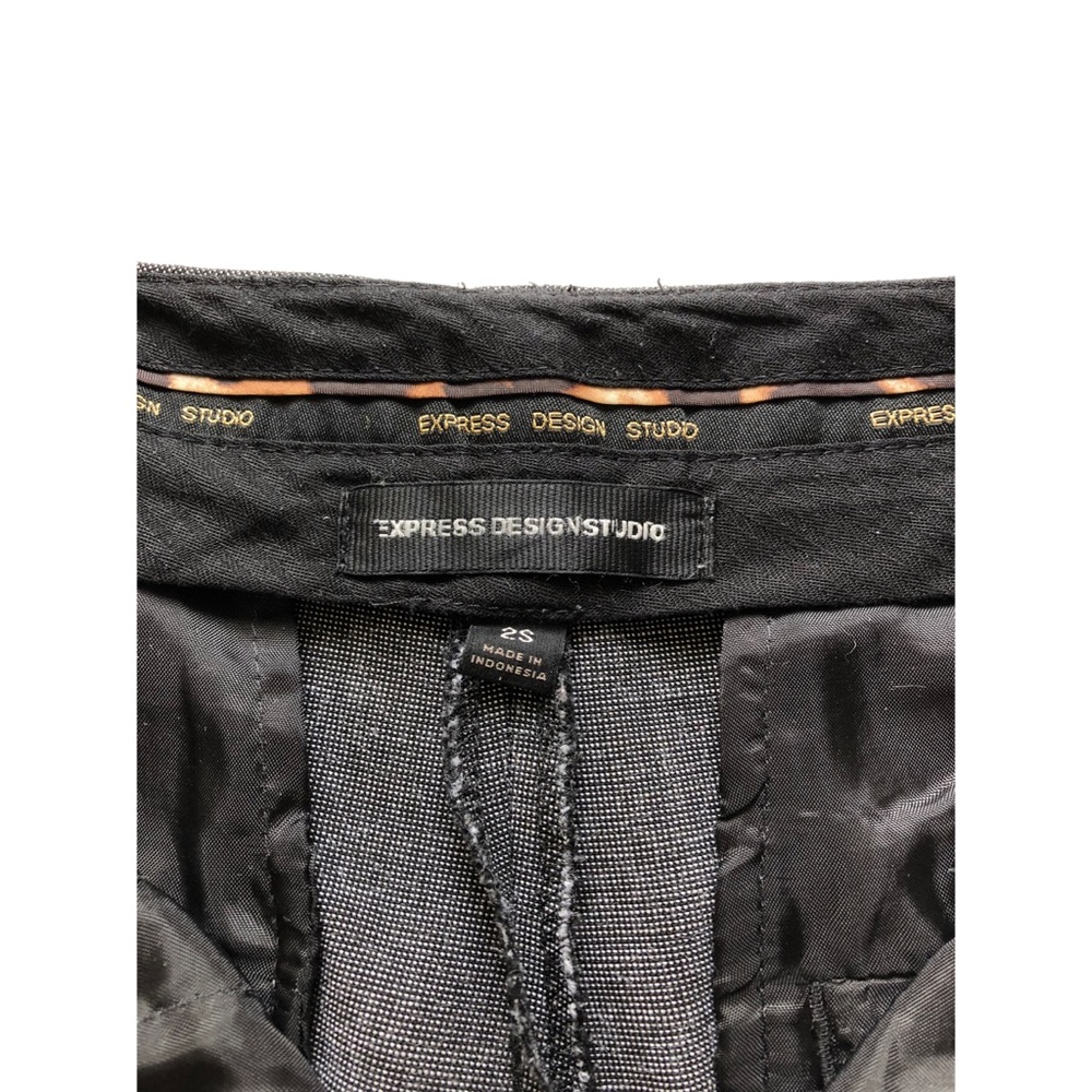 Express Design Studio Editor Linen Blend Pants - image 6